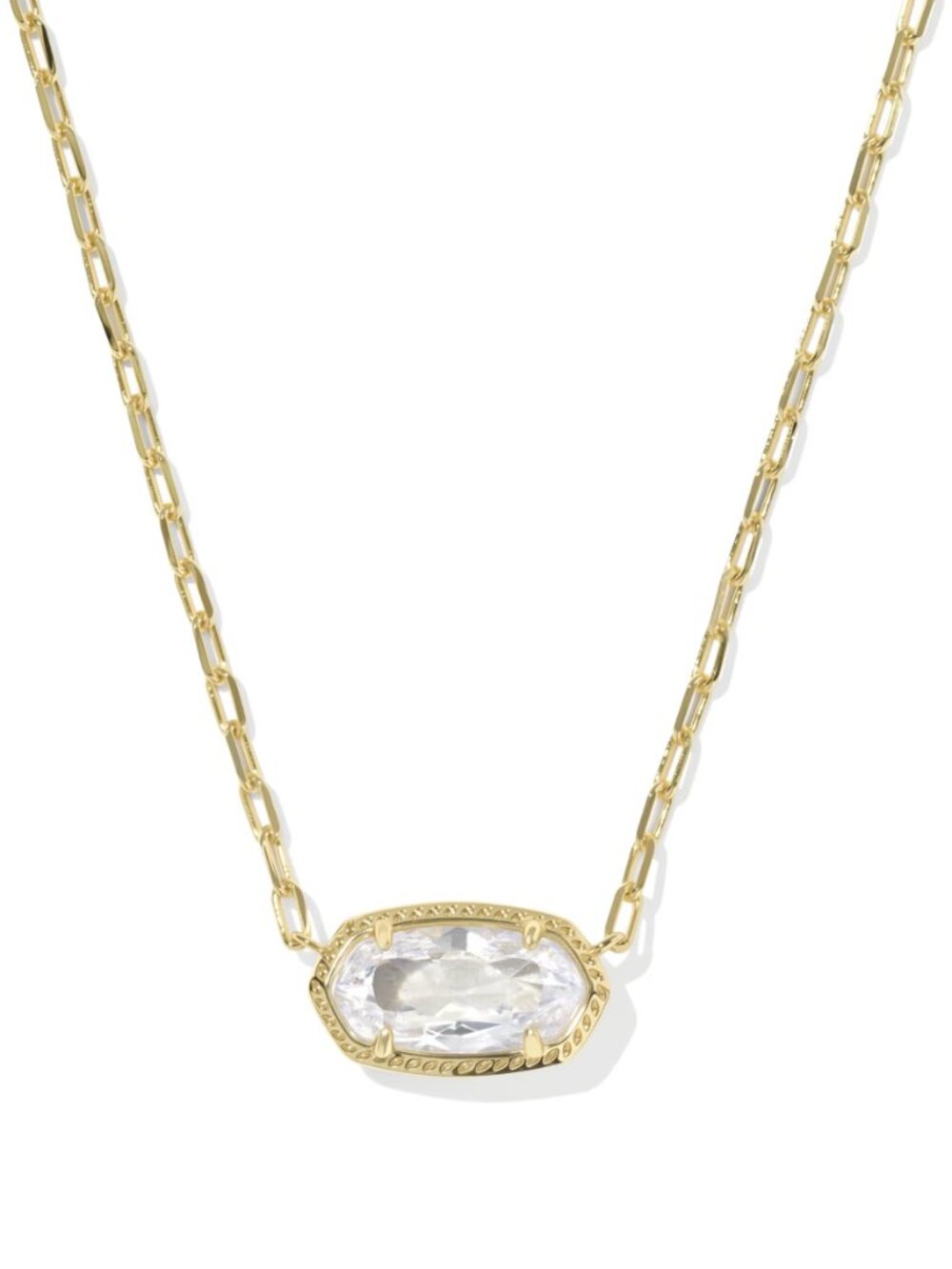 Kendra Scott Elisa Luxe Gold Short Pendant Necklace